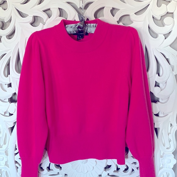 French Connection Puff Sleeve Sweater - Picture 1 of 8